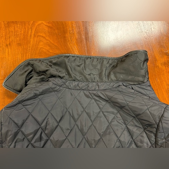 Coach Black Quilted Puffer Jacket - Picture 11 of 11